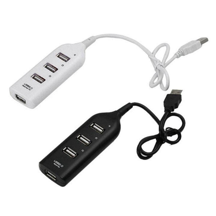 Multi Usb Adapter For Computer 4 Ports USB Hub USB 2.0 Multi USB Splitter Use Power Adapter Multiple ...