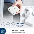 [Super Fast Charge 2.0| 3-in-1 adapter| Charge iPhone 15] Prolink 68W GaN PPS PD Charger IntelliSense-Charge Lenovo/ Dell / ASUS/ Apple Watch/ Laptop. 