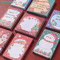 50 Sheets Funny Christmas Notepads, Santa Notepads Christmas Sticky Notes Memo Pads for Christmas Holidays Decoration Present. 