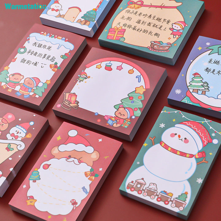 50%20Sheets%20Funny%20Christmas%20Notepads,%20Santa%20Notepads%20Christmas%20Sticky%20Notes%20Memo%20Pads%20for%20Christmas%20Holidays%20Decoration%20Present%20-%20Image%204