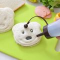 Little Bear Shape Sandwich Mold Bread Biscuits Embossed Device Cake Mold Maker DIY Mold Kitchen Breakfast Accessories. 