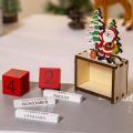 2024 Desk Calendar Wooden Christmas Countdown Calendar Christmas Decoration Supplies Desk Calendar 2023-2024 Advent Calendar Party Supplies Christmas Countdown Decorations Christmas Ornamentsdesk Calendar Calendar Christmas Gifts. 
