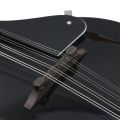 SUZUKI Spruce Wood 8-string A Style Acoustic Mandolin - Black. 