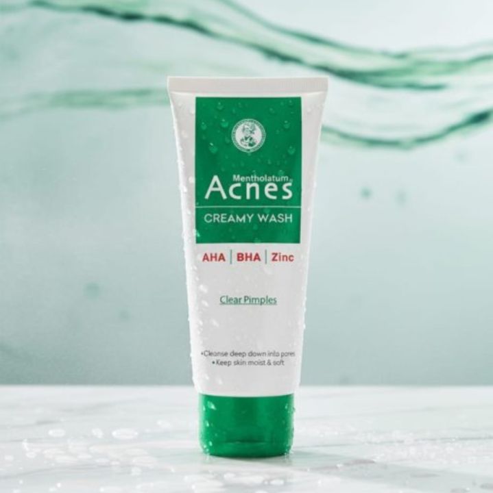 Acnes Creamy Face Wash (Pimple care) 100g