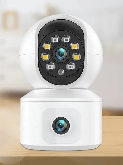 ITECH%206MP%20WiFi%20Camera%20with%20Dual%20Screens%20Two-Way%20Audio%20Baby%20Monitor%20Indoor%20PTZ%20IP%20Cameras%20CCTV%20Surveillance%20Home%20Security%20ICSee%20WID%20-%20Image%202