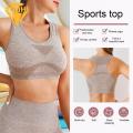 Sports Bra Set 2-piece Women's Sportswear Set with High Waist Shorts Quick Dry Vest Favorite Vest Sports Bra. 