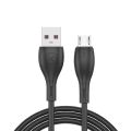 KUULAA Liquid Silicone Micro Cable USB Fast Charging For Samsung Xiaomi Huawei - 50cm. 