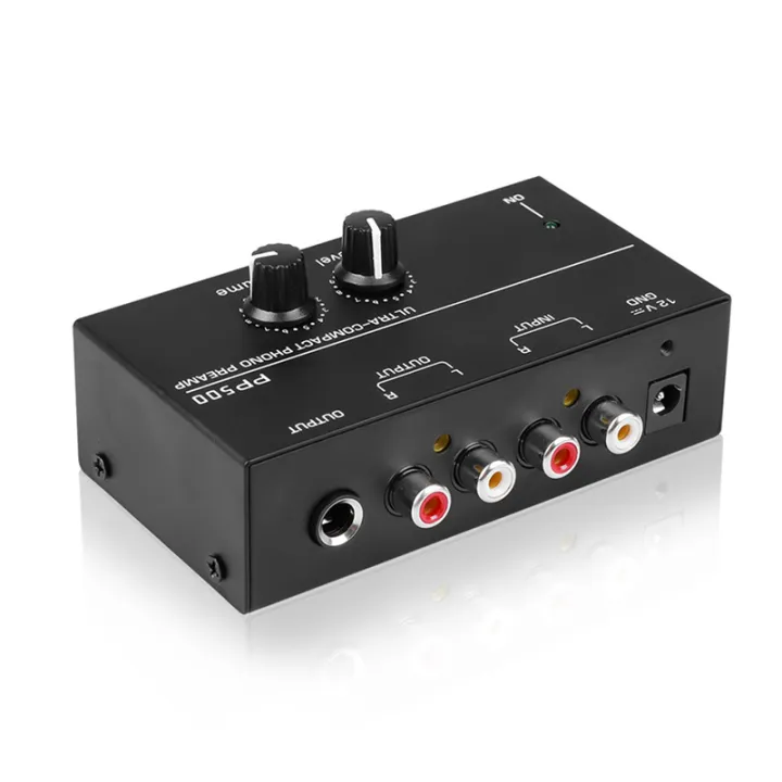 3X%20Ultra-Compact%20Phono%20Preamp%20PP500%20with%20Bass%20Treble%20Balance%20Volume%20Adjustment%20Pre-Amp%20Turntable%20Preamplificador%20US%20Plug%20-%20Image%203
