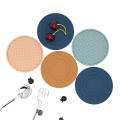 Non-slip Table Mats Decorative Drink Coasters Rubber Tea Cup Mat Heat Resistant Drink Coasters Thickened Beverage Holder. 