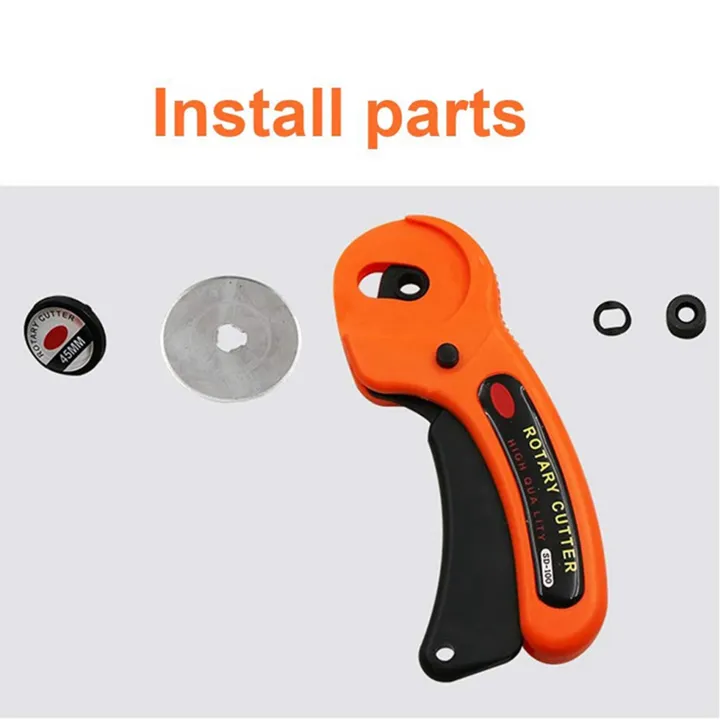 2X%2045mm%20Rotary%20Cutter%20Sewing%20with%205PCS%2045mm%20Blades%20Round%20Cloth%20Guiding%20Cutting%20Machine%20Quilting%20Fabric%20Craft%20Tool%20Kit%20-%20Image%203
