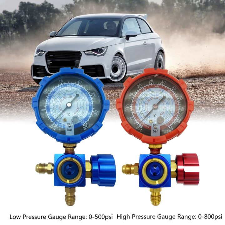 HOT Air Condition Manifold Gauge For R22/R410A/R134A/R404A High & Low
