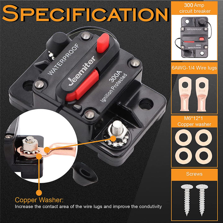 12-48V%20Circuit%20Breaker%20Fuse%20Reset%2012-48V%20DC%20Car%20Boat%20Auto%20Waterproof%2030A%2040A%2050A%2060A%2070A%2080A%20100A%20120A%20150A%20200A%20250A%20300A%20AMP%20-%20Image%202