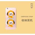 New KPOP BTS BT21 Universal Phone Socket Stand Bracket Expanding Stand stretch grip phone Holder Finger Cute Cartoon Stand for iphone xiaomi CHIMMY COOKY KOYA MANG RJ SHOOKY TATA. 