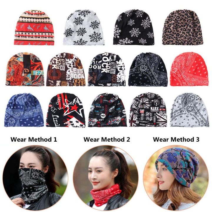 Warm Foulard Cotton Outdoor Running Sports Headwear Bicycle Bandana Cycling Scarf Neck Warmer Bike Headbands