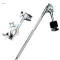Cymbal Stand Holder Support, Drum Clamp Holder, Metal Expansion Rack Portable Removable Universal Cymbal Stands Clips, Extension Clamps Arm,. 