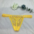 【HOT】 Custom Thongs With Name For Boyfriend Crystal Letter Body Jewelry Women Sexy Lace Bikini G-String Panties Valentine's Day Gift. 
