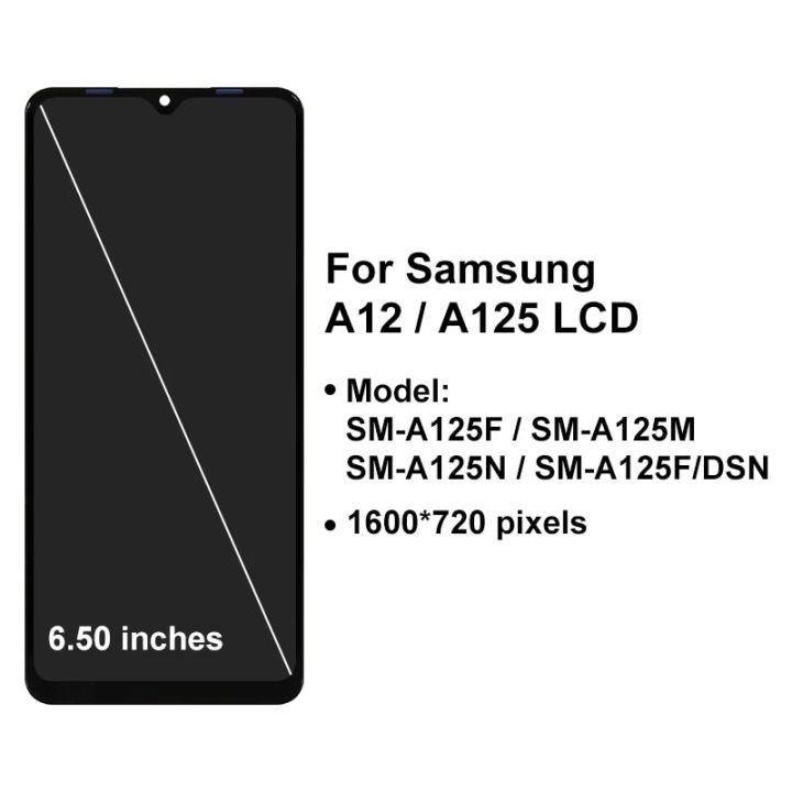 6.5%20CHOICE%20For%20Samsung%20Galaxy%20A12%20LCD%20A125F%20SM-A125F%20A125%20Display%20Touch%20Screen%20Digitizer%20For%20Samsung%20A12%20Screen%20Replacement%20-%20Image%202