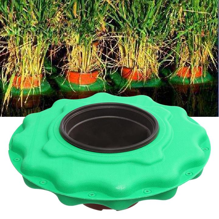 Green Tools DIY Floating Pond Plant Island Pot W/ Basket For Garden Fish Pond landscapes