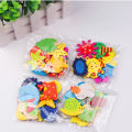 12PCs Animals Fridge Magnet Wooden Cartoon Fridge Stickers Children Educational Toys Set DIY Decor For Microwave Ovens Kitchen. 