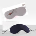 Double-Sided Silk Sleep Eye Mask Portable Travel Eyepatch Warm And Cold Nap Rest Blindfold Eye Cover Sleeping Mask Night Eyeshade 1Pcs. 