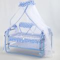 Baby cot With swing and Double Hanging Net. 