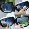 1PC Car Rear view Mirror Protective Film, HD Anti-Fog Nano Coating Rainproof Film,Car Anti Water Mist Films Sticker for Window. 