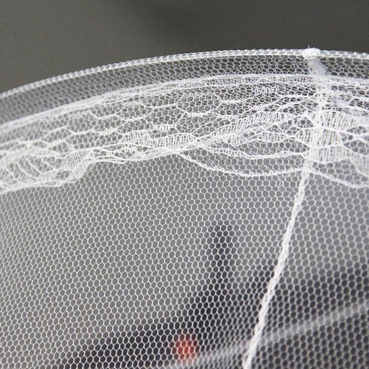 Mosquito Net Dome Netting Curtains Repellent Tent Insect Reject Bed ...