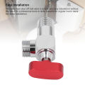 Water Shut Off Valve Strong Water Flow Copper Angle Stop Valve for Kitchen. 