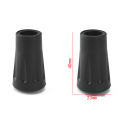 4 pcs Replacement Rubber Tips End for Hiking Stick Trekking Poles 4cm. 