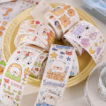 Panda Online Polar Bear Diary Series Washi Masking Tapes Decorative Sticky Paper Tape for Journals Diary DIY Crafts Gift Wrapping. 