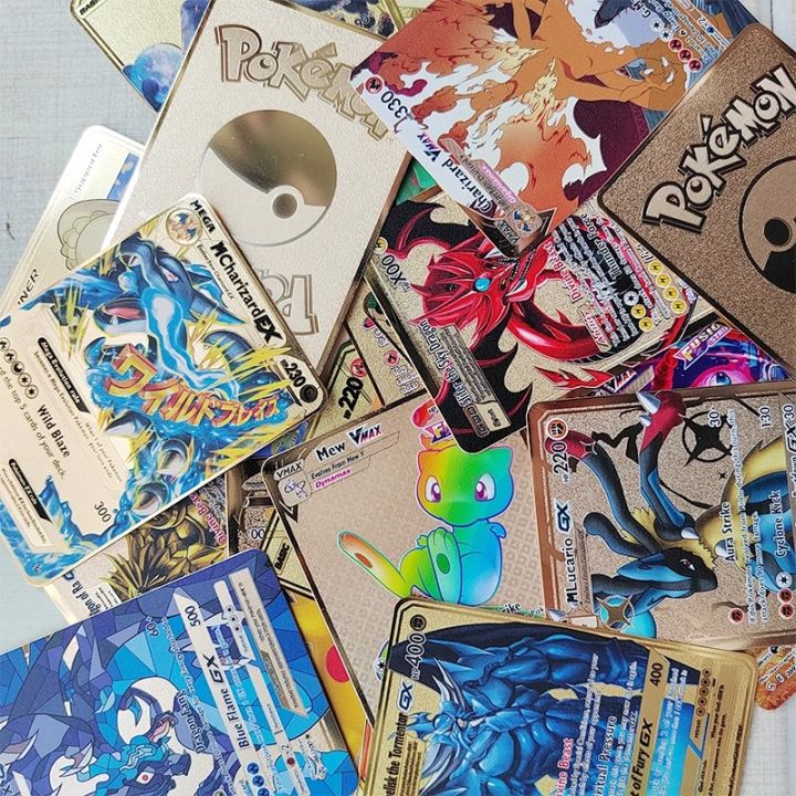 pokemon%20cards%20golden%20Metal%20Pokemon%20Cards%20Vmax%20Charizard%20Pikachu%20Mewtwo%20Arceus%20Eevee%20Golden%20Shiny%20Letters%20Pok%C3%A9mon%20Game%20Collection%20Children%20Toys%20GiftParty%20Games%20Crafts%20-%20Image%203