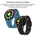 Z2 mart ports Watch 1.3'' Full-touch LCD creen 10mm Ultra-thin Body BT Dial-up Call Health Monitoring Multiple ports Mode Custom Dial Compatible with Android iOS. 