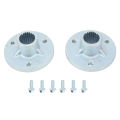 23T 3 Stud Rear Axle Wheel Hub with Screws Left Right Fit For 5inch Tyres Quad Motorcycle ATV Go Kart. 