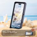 Bargain price Shellbox Waterproof Phone Case for 6.9' Devices Transparent Universal Touch Screen Underwater Dust And Drop Protection IP68 New. 