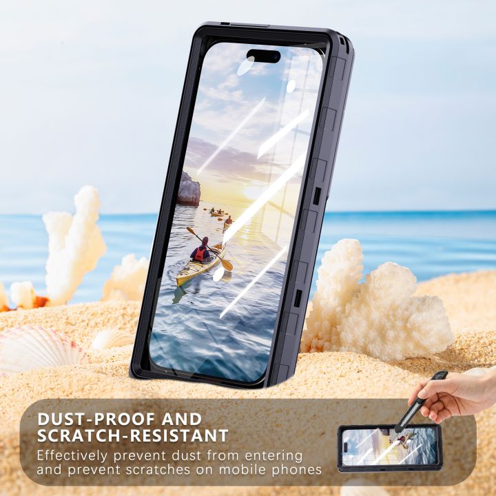 Bargain%20price%20Shellbox%20Waterproof%20Phone%20Case%20for%206.9'%20Devices%20Transparent%20Universal%20Touch%20Screen%20Underwater%20Dust%20And%20Drop%20Protection%20IP68%20New%20-%20Image%204
