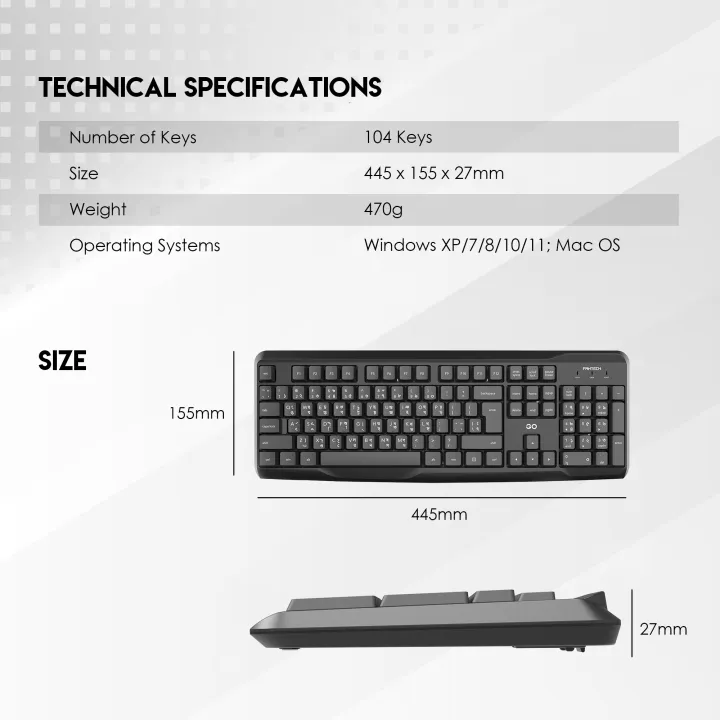 FANTECH%20GO%20K211%20Smooth%20Typing%20Keyboard%20104%20Keys%20Spill%20Resistant%20Keyboard%20-%20Image%205