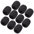 NYT 10Pcs Microphone Foam Windshield Windscreen Noise Reduction Sponge Mic Cover For Handheld Condenser Microphone. 