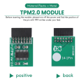 NAMUNY TPM 2.0 Encryption Security Module Remote Card LPC-14PIN Module 14Pin LPC for TPM2.0 LPC 14 Pin Security Module. 