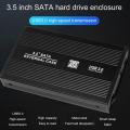 【black 】 1 Hard Disk Case SATA 3.0 2.0 HDD/SDD for Laptop External HDD Case. 