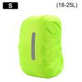 Reflective Waterproof Backpack Rain Cover Outdoor Sport Night Cycling Safety Light Rain Cover Case Bag Camping Hiking 10-70L. 