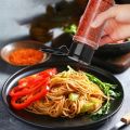 Plastic PET Transparent Seasoning Bottle Spice Jar Seasoning Sub-bottling Kitchen Seasoning Container. 