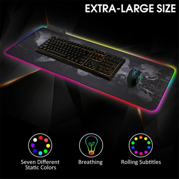 Luminous%20RGB%20Gaming%20Mouse%20pad%20(900mm%20x%20400mm%20x%204mm)%20Steady%20rubber%20base%20&%20Soft%20microfiber%20-%20Image%202