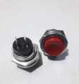 Metal Push Button Switch 2 PCS (Normal Open Momentary). 