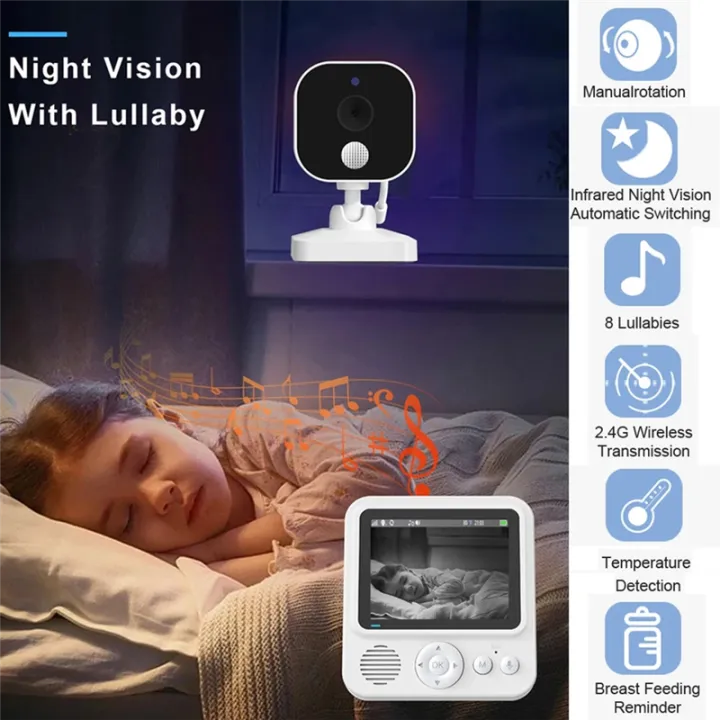 2.8inch%20LCD%20Video%20Baby%20Monitor%202.4G%20Wireless%20Security%20Baby%20Camera%20-%20Image%204