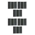 Wet and dry sandpaper-6 * 3000 grit sandpapers
6 * 5000 grit sandpapers
6 * 7000 grit sandpapers-Black. 
