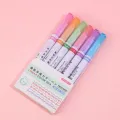 Stationery Supplies / Multi-colored Drawing Curve Pen Funny Pattern Outline Marker Pen Hand Copy Account Curve Pen Quick Dry Mark Notes Painting Highlighter DIY Card Marker Pens. 