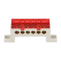 Bridge Type Zero Line Wiring terminals 7/10Pin Distribution Box simple to Zero Terminal Block Brass Earth And Neutral Electrical busbar. 