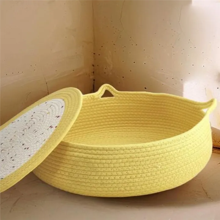 OYPFXMI%20Cat%20Kennel,%20Small%20Pet%20Round%20Cotton%20Rope%20Kennel,%20Small%20House,%20Easy%20to%20Clean%20Dog%20Kennel%20and%20Cat%20Kennel%20in%20Summer%20Pink%20-%20Image%207