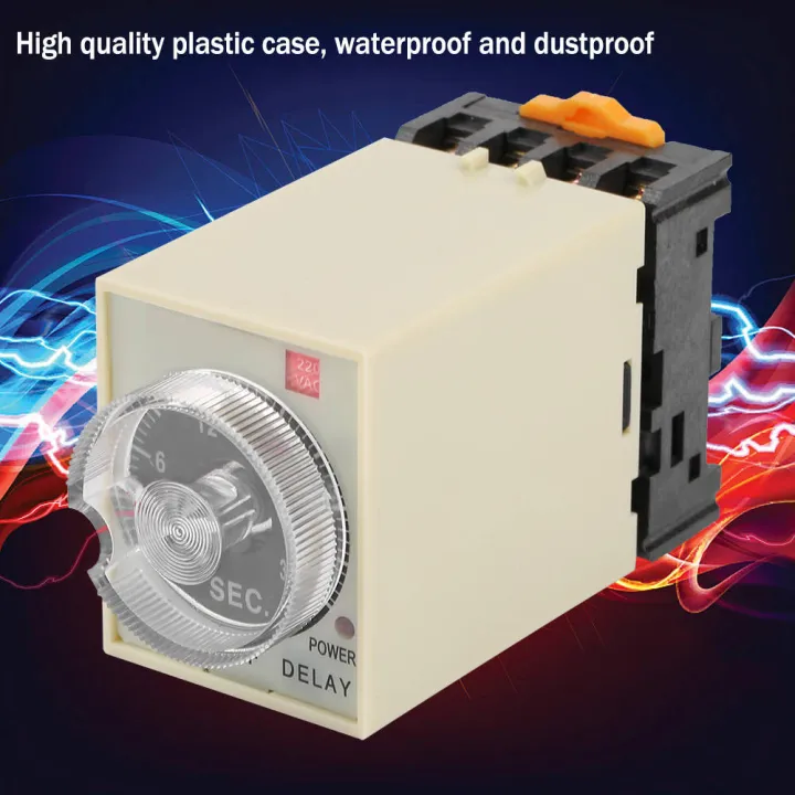 %E3%80%90FOOT%20SOFA%E3%80%91%5BQuality%20assurance%5D%200-30s%20Power%20Off%20Delay%20Timer%20Relay%20Knob%20Delay%20Time%20Relay%20Control%20Time%20Relay%20with%20Base%20AC%20220V%20ST3PF%20-%20Image%203