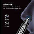 HEGRUS Electroic Nose Hair Trimmer Ear Face Clean Trimmer Razor Removal Nose Face Care Portable Painless Nose Hair Trimmer  Washable Ear Nose Hair Cutter. 